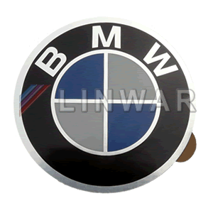 Emblem, BMW Wheel Badge, 82mm Self Adhesive Domed