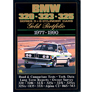 BMW 320, 323, 325 Series 3 - 6 Cylinder Cars Gold portfolio 1977-1990