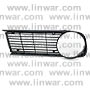 Front Grille LH, Black: 1502-2002/tii/turbo 08/73- (Plastic Grilles)