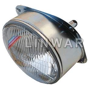 Headlamp (H4) Complete, RHD: 1502-2002ti/tii/turbo 09/73-