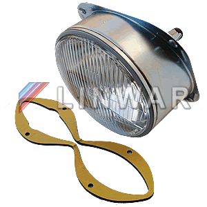 BOSCH H4 LHD Headlight Lens