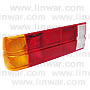 Rear Lamp Lens, LH: e30 -09/87