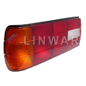 Rear Lamp Lens, with seal LH: e30 09/87-