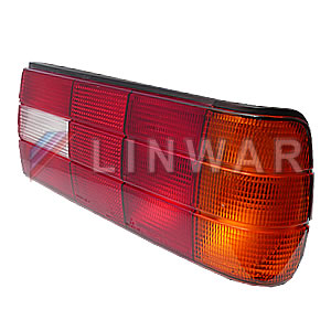 Rear Lamp Lens, with seal RH: e30 09/87-