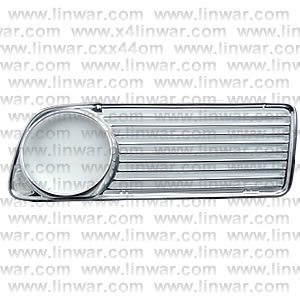 Front Grille, RH Silver: 1600-2002/ti/tii -09/73 (Metal Grilles)