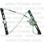 Window Regulator, Front LH: e46 compact