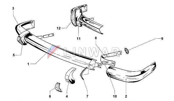 Front Bumper 1502-2002/ti -04/71